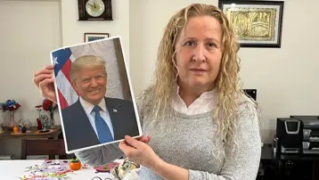 Ankaralı Necla'dan Trump'a dava. "ABD Başkanı benim babam"