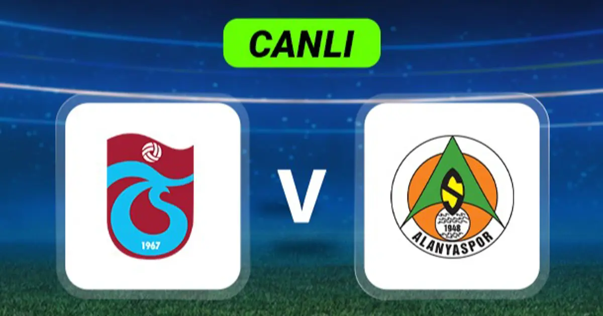 Canlı Anlatım: Trabzonspor-Alanyaspor