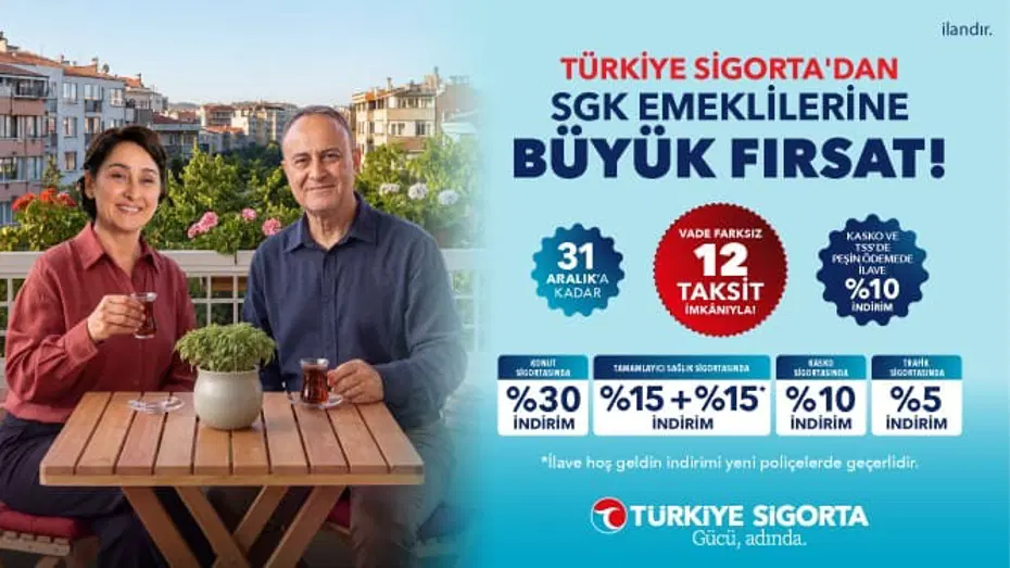 Türkiye Sigorta, SGK iş birliğiyle emeklilikte güvenceyi güçlendiriyor