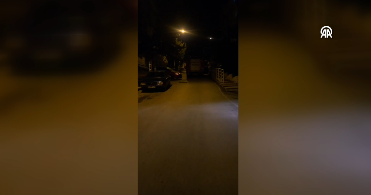 Ankara’da taşıyıcı kolonlarında hasar tespit edilen bina tahliye edildi