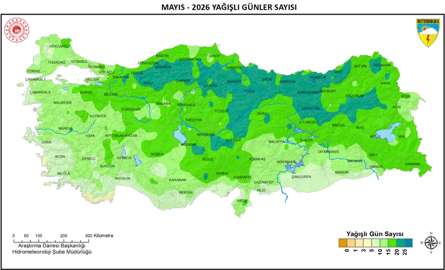TÜM BÖLGELERDE YAĞIŞLAR ARTTI 4 TÜM BÖLGELERDE YAĞIŞLAR ARTTI 4