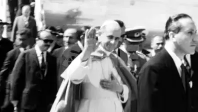 İlk Papa ziyareti 1967'de. İşte o görüntüler