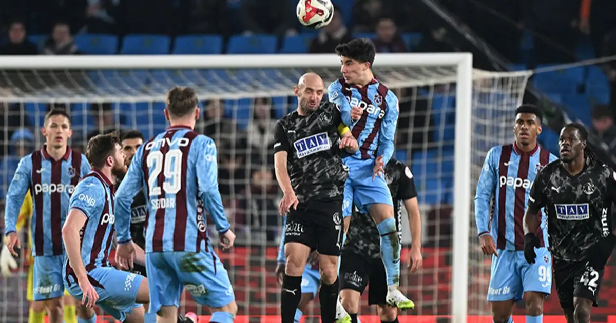 Trabzonspor, kupada Alanyaspor'a mağlup oldu