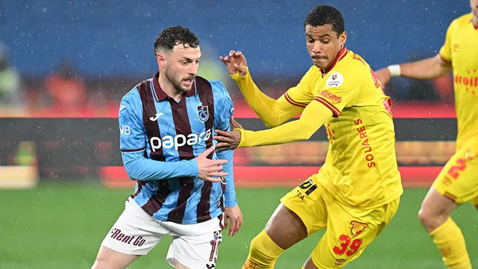 Süper Lig ateşi. Trabzonspor-Göztepe maçı