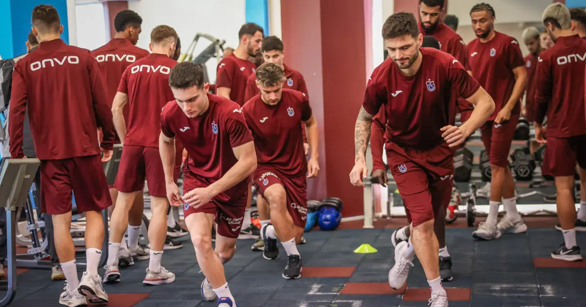 Trabzonspor'dan kuvvet antrenmanı