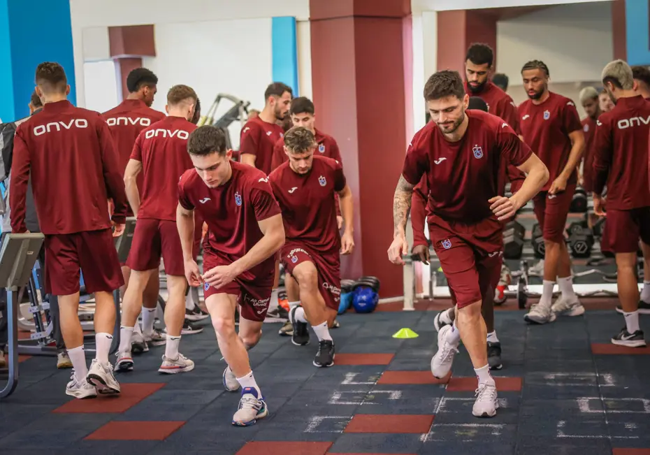Trabzonspor'dan kuvvet antrenmanı