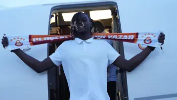 Ugochukwu, Galatasaray için İstanbul'da