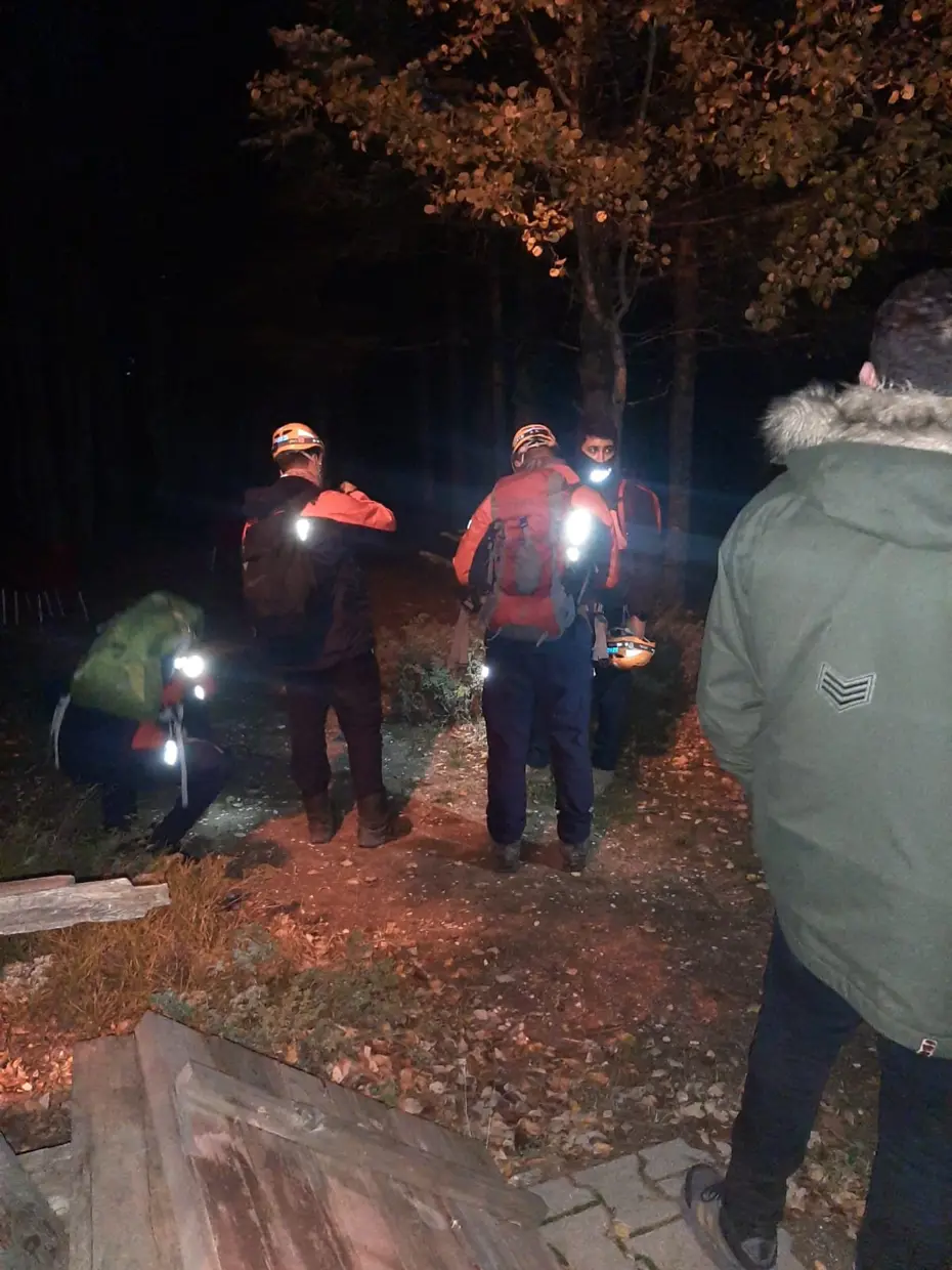 Uludağ'da kaybolan 4 genç, 5 saatlik çalışmayla bulundu