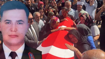 Girne'deki feribot faciasında can veren uzman çavuşa acı veda: Eşi gözyaşlarına boğuldu