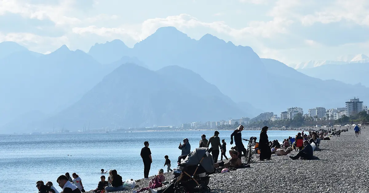 Bir taraf kış, bir taraf yaz
