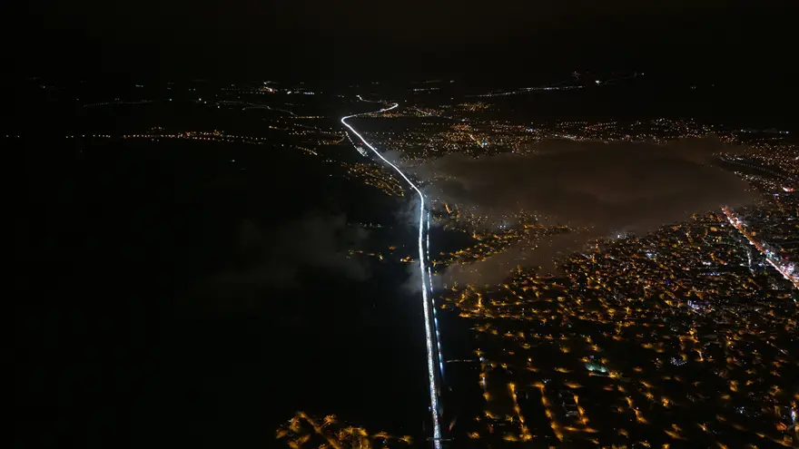 Dönüş çilesi. Trafik yoğunluğu 40 kilometreyi aştı 5