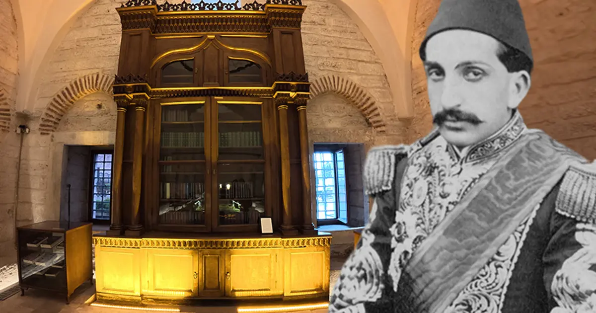 Elleriyle yaptı, 142 yıldır sır gibi korunuyor. Sultan Abdülhamid Han'ın paha biçilemez mirası