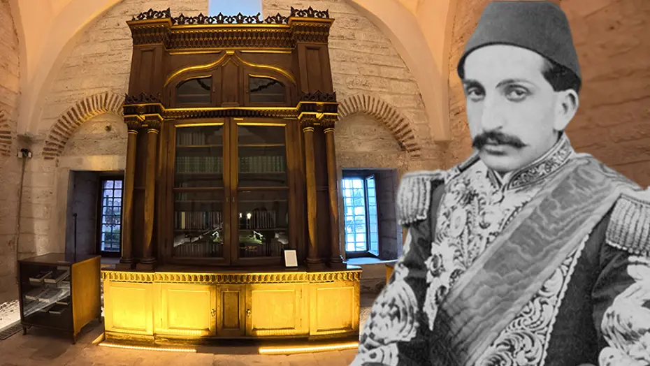 Elleriyle yaptı, 142 yıldır sır gibi korunuyor. Sultan Abdülhamid Han'ın paha biçilemez mirası
