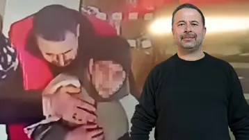 Bolu'da saniyelerle yarış. Market sahibi bir hamleyle ölümü teğet geçirdi, kendi oğlunu da kurtarmış