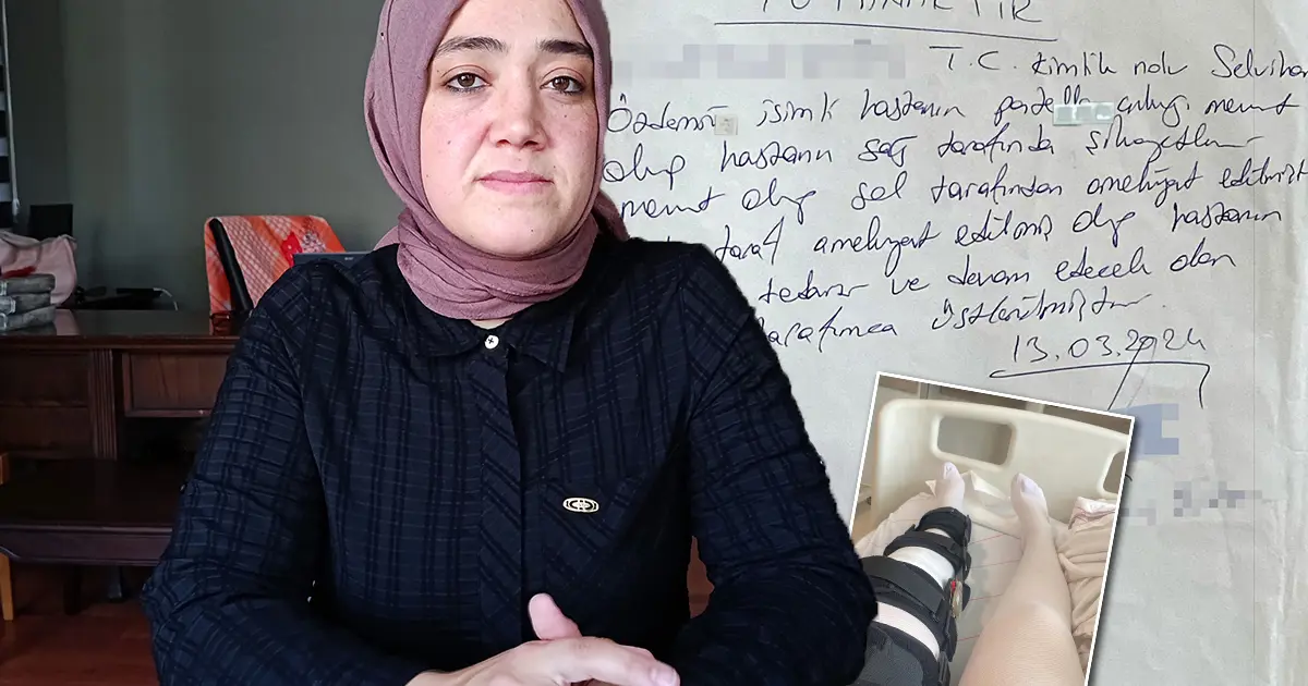 Özel hastanedeki doktordan akılalmaz hata. Sakat diz yerine sağlam olanı ameliyat etti
