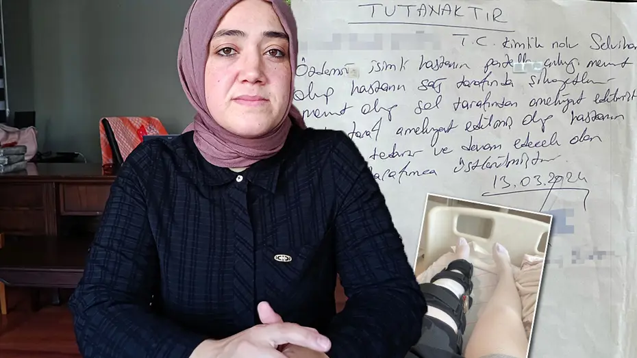 Özel hastanedeki doktordan akılalmaz hata. Sakat diz yerine sağlam olanı ameliyat etti