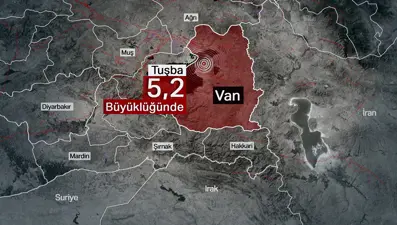 Son dakika... Van'da 5,2 büyüklüğünde deprem