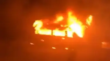 İsrailliler, Batı Şeria'da çok sayıda ev ve aracı ateşe verdi