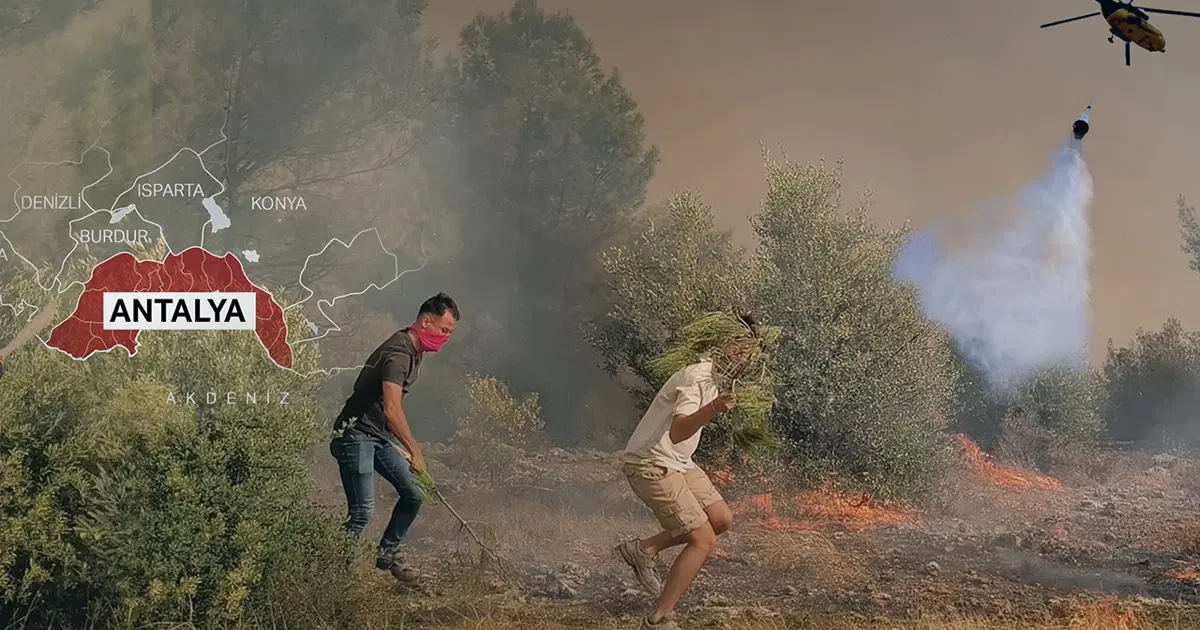 Adana ve Antalya'da orman yangını | Kalp krizi geçirirken yolu tarif etti, yaşamını yitirdi