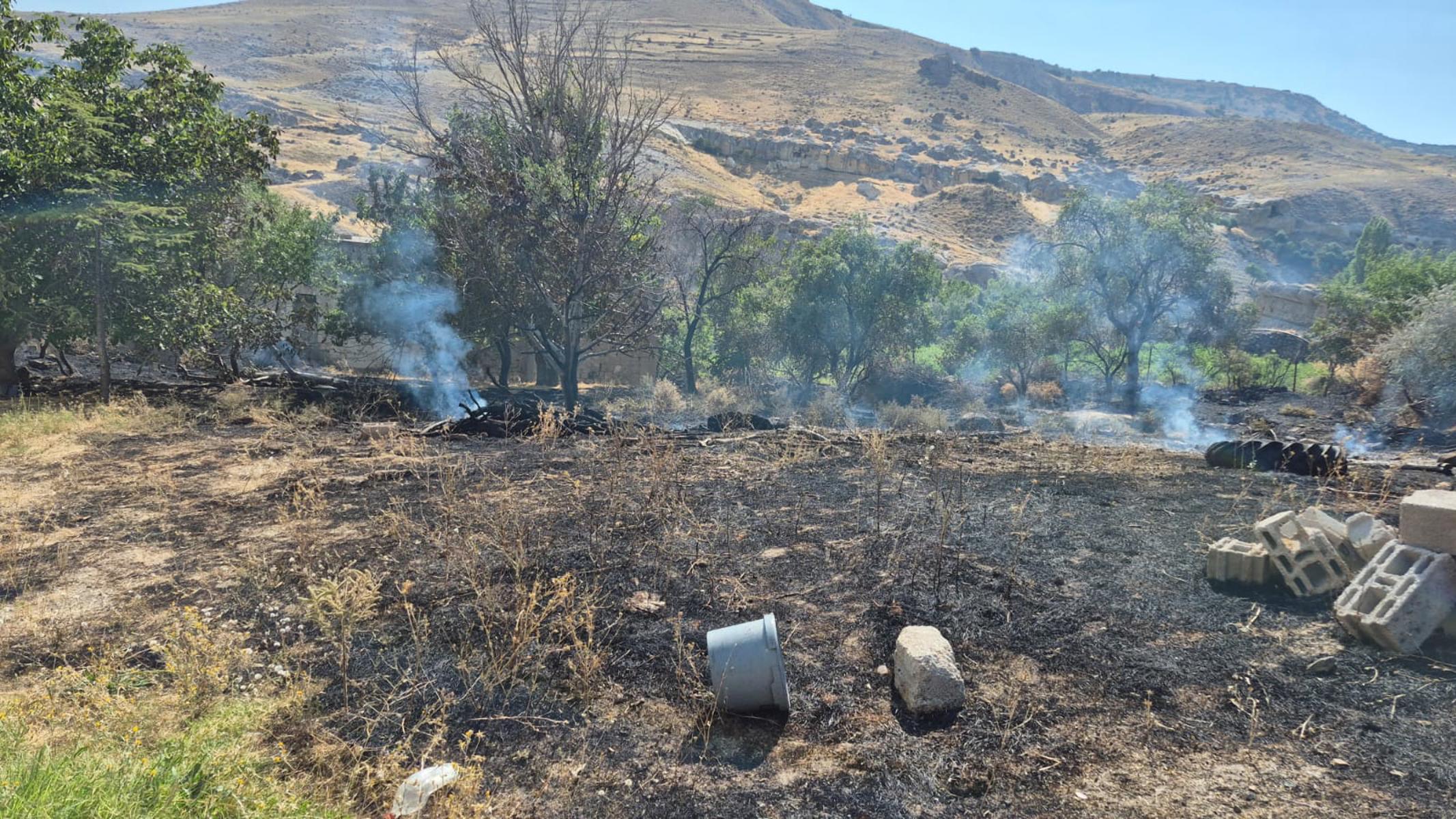 Yangına erken müdahale etmek isterken fenalaşıp öldü