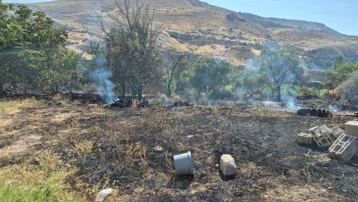 Yangına erken müdahale etmek isterken fenalaşıp öldü