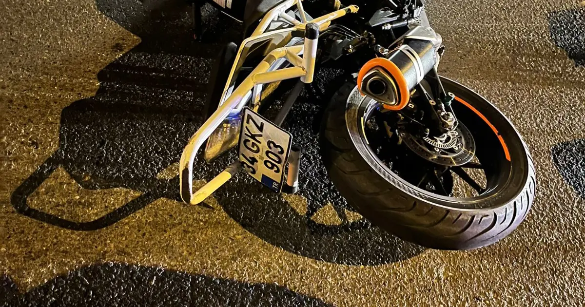 Zonguldak'ta motosiklet sürücüsü otomobilin altında kaldı: 1 ölü