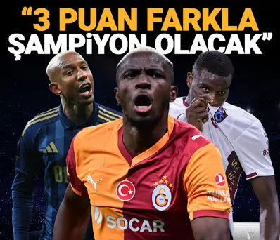 Süper Lig için olay kehanet