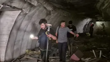 Zonguldak'ta bina yıkılınca gizli giriş ortaya çıktı, İkinci Dünya Savaşı'ndan kalma