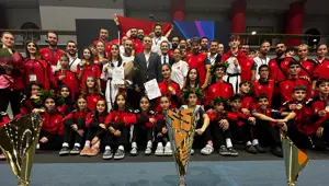 Milli taekwondocular Avrupa şampiyonu