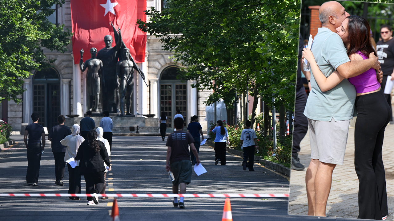 Üniversite sınavında ikinci gün heyecanı sona erdi