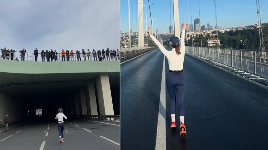 Maratonu emekleyerek bitirdi: Sonuncu olmasına rağmen birinciden daha popüler oldu