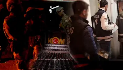41 ilde silah ve mühimmat kaçakçılığına operasyon