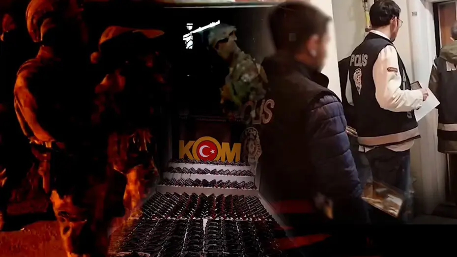 41 ilde silah ve mühimmat kaçakçılığına operasyon