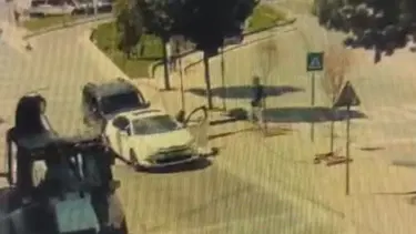 Yayayı dövdü, ehliyeti iptal edildi