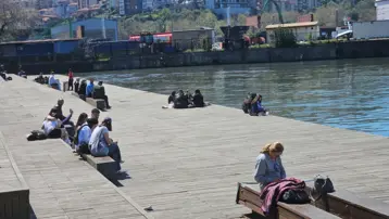 Zonguldak'ta bahar havası yaşanıyor