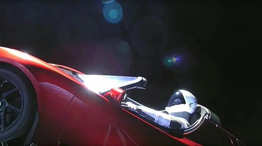 Starman Mars'a ilk yakın uçuşunu gerçekleştirdi (Elon Musk uzaya göndermişti) 8 Starman Mars'a ilk yakın uçuşunu gerçekleştirdi (Elon Musk uzaya göndermişti) 8