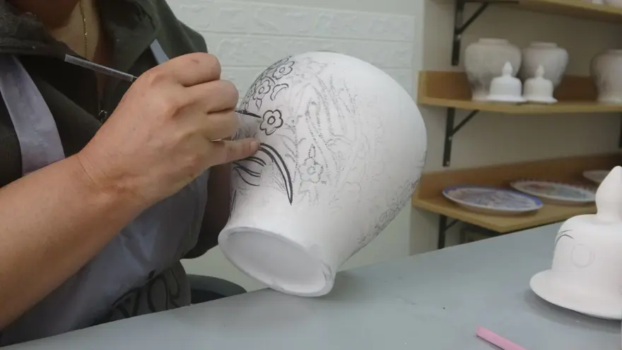 Malatya'da il dışından getirilen çamurlar sanat eserine dönüştürülüyor 4