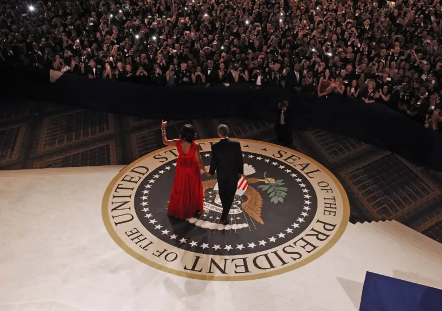 Obama çiftinden romantik dans 19 Obama çiftinden romantik dans 19