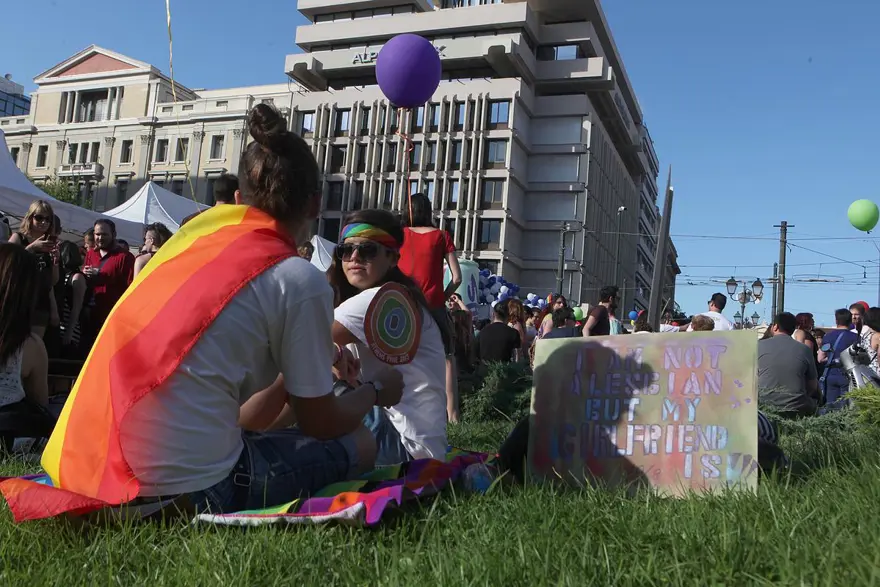 Atina'da "11. Eşcinsel Gurur Yürüyüşü" 6