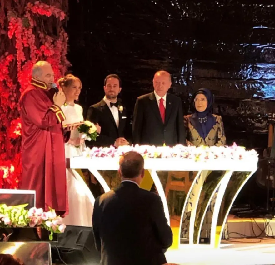 Yelda Demirören ile Haluk Kalyoncu evlendi (Nikah şahidi Cumhurbaşkanı Erdoğan) 2