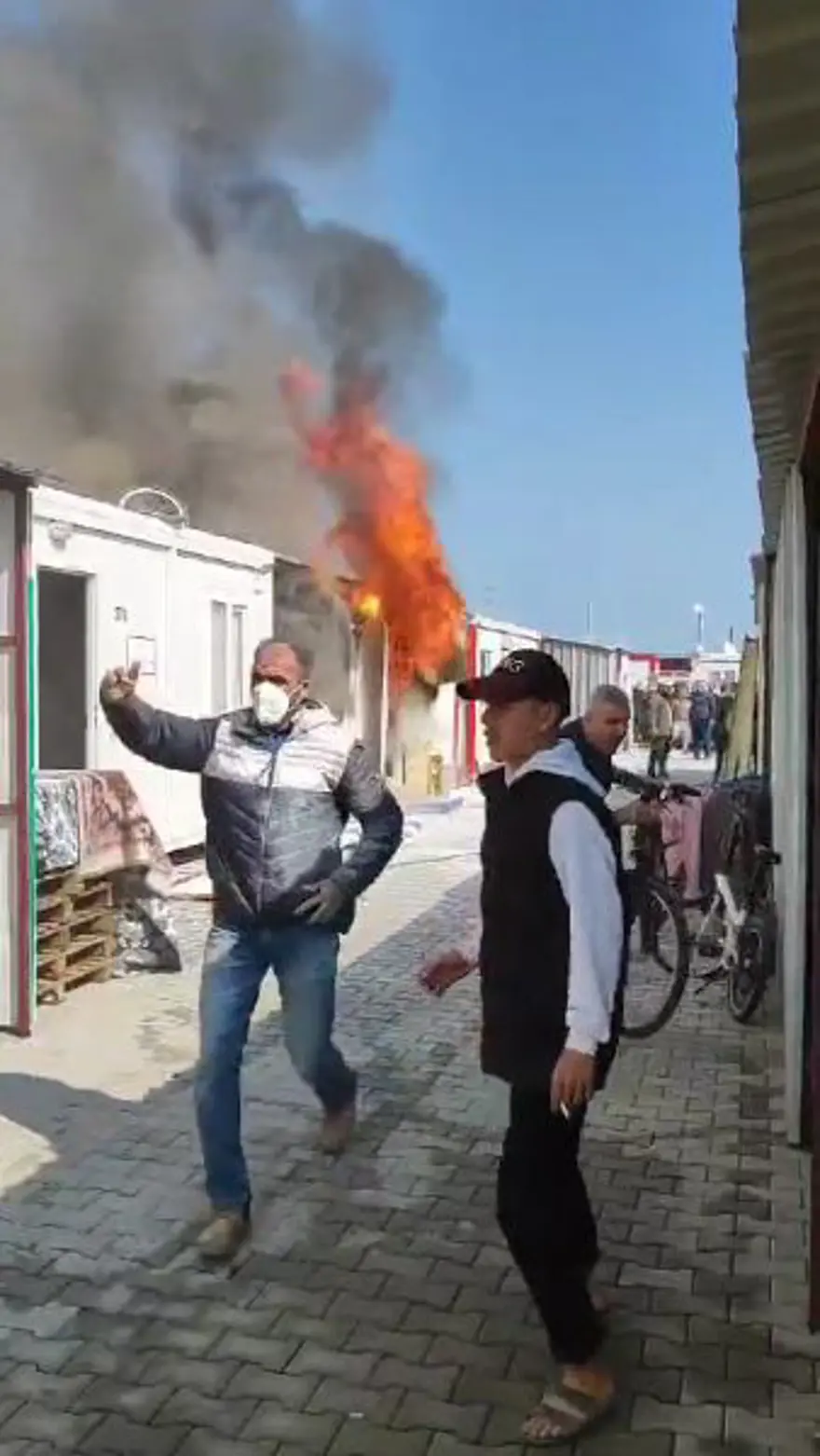 Konteynerlerdeki beyaz eşya kullanımına dikkat! 