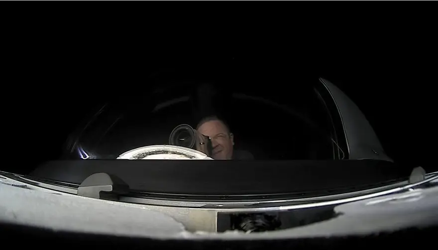SpaceX'in amatör astronotlarından ilk fotoğraflar 7