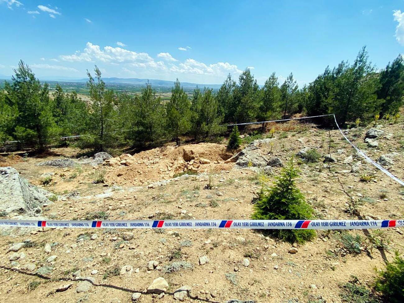 Denizli'de kaçak kazı sırasında patlama: 1 yaralı, 7 gözaltı
