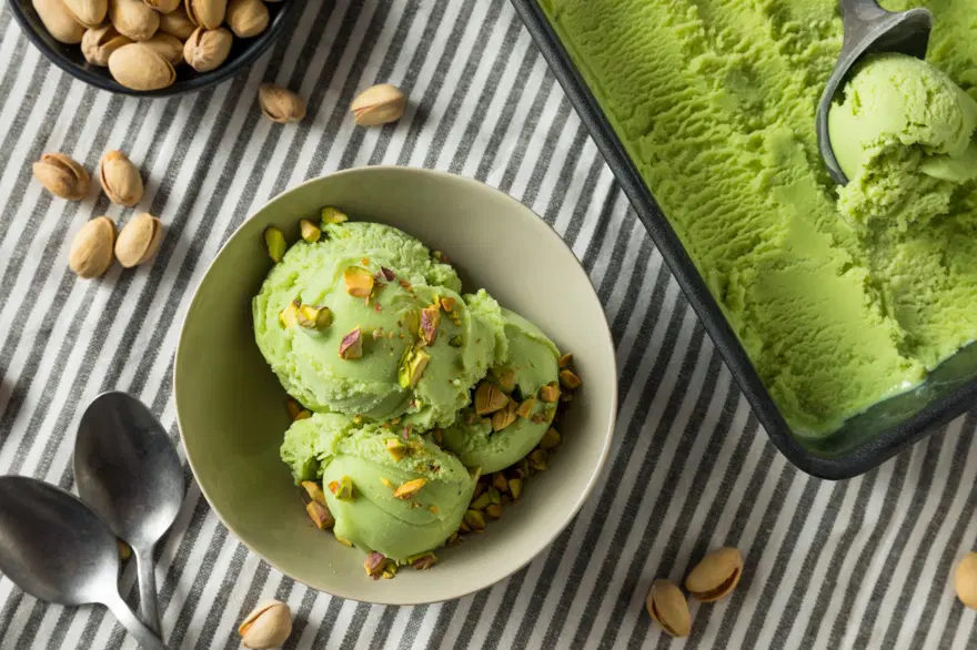 3. Gelato al pistacchio 8