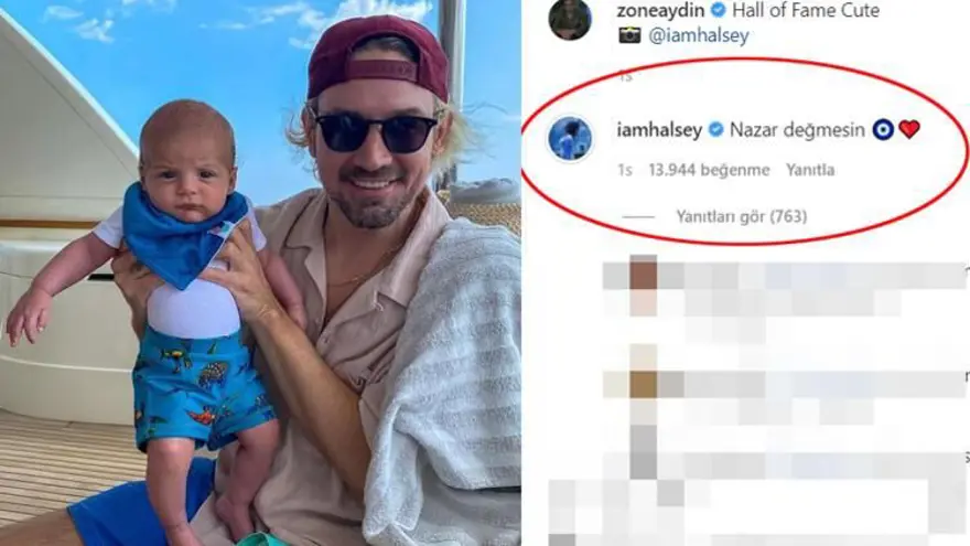 Halsey Türkçeyi ilerletti: Nazar değmesin! 1