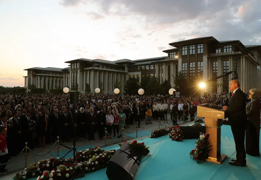 Beştepe'de 30 Ağustos Zafer Bayramı resepsiyonu 14