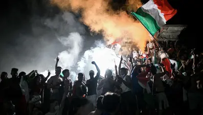İtalya'da şampiyonluk coşkusu