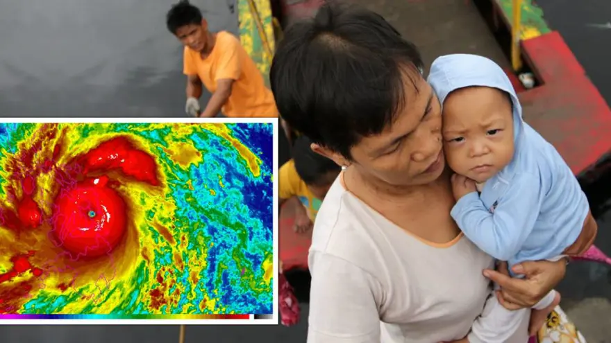 Filipinler'de tayfun alarmı 