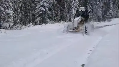 Bartın'ın iç kesimlerde kar etkili oluyor; 19 köy yolu ulaşıma kapandı