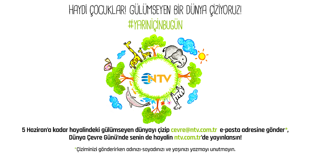 Sizden gelenler: Çocukların hayalindeki gülümseyen dünya